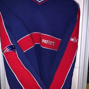 Vintage Puma X Patriots sweater